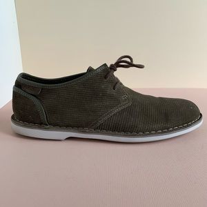 24HR SALE! Clarks Green Suede Shoes ‘Desert London’ (UK 9)